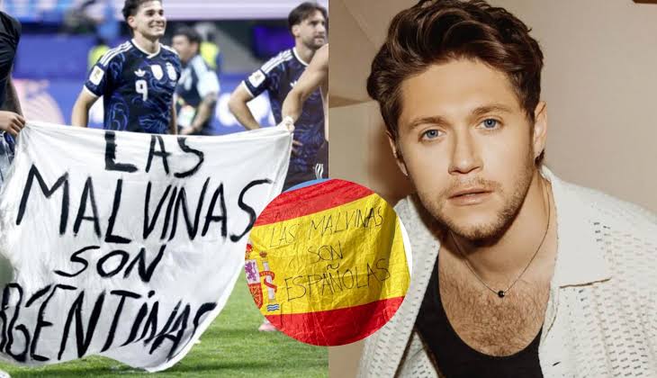 Niall Horan quedó envuelto en una polémica con argentinos tras un gesto sobre Malvinas y pidió disculpas